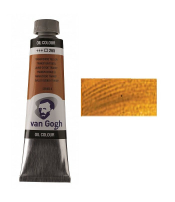 Фарба олійна Van Gogh 40мл ОКИС ЖОВТИЙ ПРОЗОРНИЙ (265)