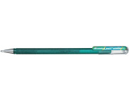 Ручка гелевая Hybrid Dual Metallic(Металлик -Хамелеон) 1,0 мм ЗЕЛЕНЫЙ+СИНИЙ МЕТАЛЛИК