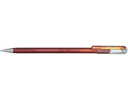 Ручка гелевая Hybrid Dual Metallic(Металлик -Хамелеон) 1,0 мм ОРАНЖЕВО+ЖОВТИЙ МЕТАЛЛІК