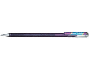 Ручка гелевая Hybrid Dual Metallic(Металлик -Хамелеон) 1,0 мм ФИОЛЕТОВЫЙ+СИНИЙ МЕТАЛЛИК