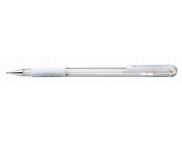 Ручка гелевая Pentel Hybrid gel Grip метал.наконечн.0,8мм БЕЛЫЙ