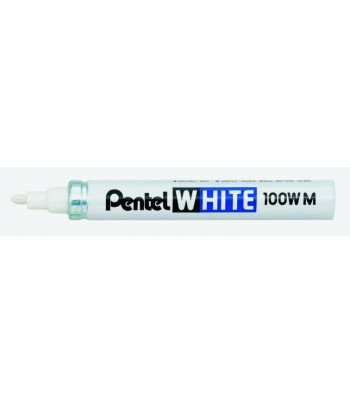 Маркер лакуючий покрывной Pentel White 3,9мм БІЛИЙ