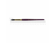 Пензель м'який КРУГЛИЙ,волос білка,Rosa Gallery ручка коротка чорна 2080 №7