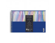 Альбом для акварели 300гр Фин целлюлоза/хлопок спираль "Watercolour Studio" Fabriano 12л 13,5х21см