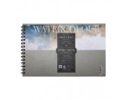 Альбом для акварели Torchon 300гр целлюлоза/хлопок (спираль)"Watercolor" Fabriano 12л 13.5х21см
