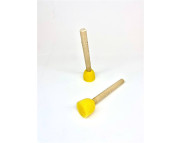 RR Пензель трафаретний жорсткий КРУГЛИЙ поролоновий d13мм