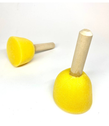 RR Пензель трафаретний КРУГЛИЙ поролоновий d30мм