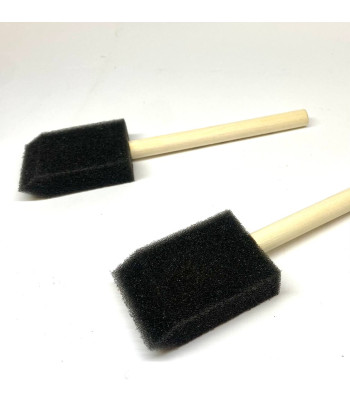 RR Пензель трафаретний ПЛОСКИЙ поролоновий шир.40мм