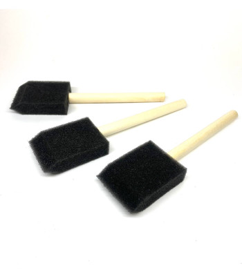 RR Пензель трафаретний ПЛОСКИЙ поролоновий шир.40мм