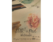 Склейка д/акв.240гр 100% цел.Start Smiltainis 20арк. А5 НАТУРАЛЬНИЙ БІЛИЙ