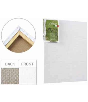 *50х100 Холст/підр.модульн.№1 ДЖУТ 100% 584г акрил.грунт, натяж.задн.Unico.