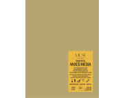 Альбом-склейка д/змішаних технікк 310гр 100% цел.обкл.крафт Muse 20арк 18х24см