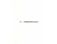 Пензель из синтетики(имитац.колонка) ПЛОСКАЯ/ручка удл.зелена "Flat Comb Creative" Pinax №6
