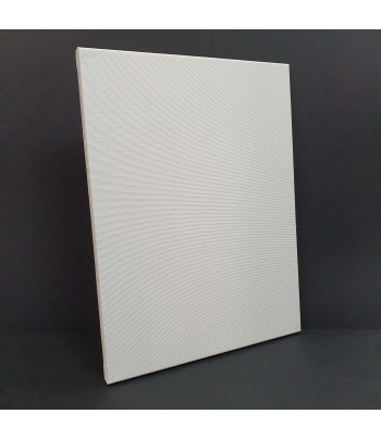 *65х90 Полотно/підр.модульн..БАВОВНА(Італія) сер.зерно акрил.грунт,натяж.задн.