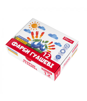 *Набір гуаші "Classic"  1ВЕРЕСНЯ (12х20мл) у картон.кор.