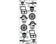 Наклейка 10х23см "Пираты" СРІБЛО