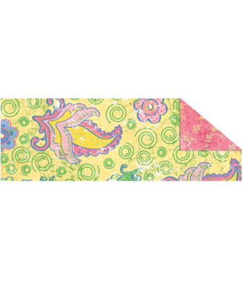 R Калька|"Парадис" 115г 20х30см(21х30см) ЖОВТИЙ мотив ОГУРЦЫ